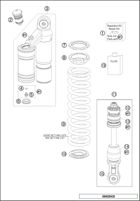 MONOSHOCK DISASSEMBLED