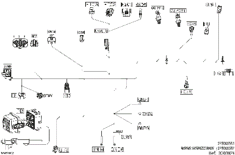 ELECTRIC - Main Harness - 278003687 - Cat