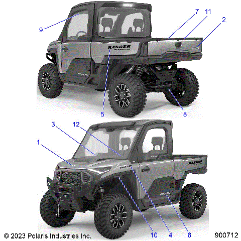 BODY, DECALS - R24XAW1RAH/BH/AS/BS/A9/B9 (900712)
