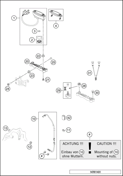 INSTRUMENTS / LOCK SYSTEM