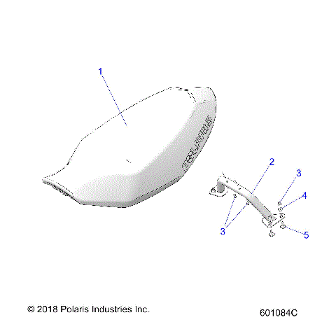 BODY, SEAT ASM. - S23CFF5TSL (601084C)