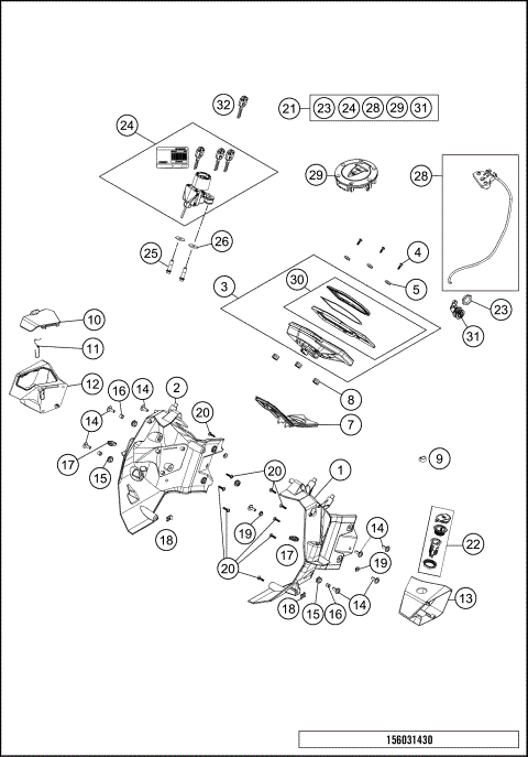 INSTRUMENTS / LOCKSYSTEM