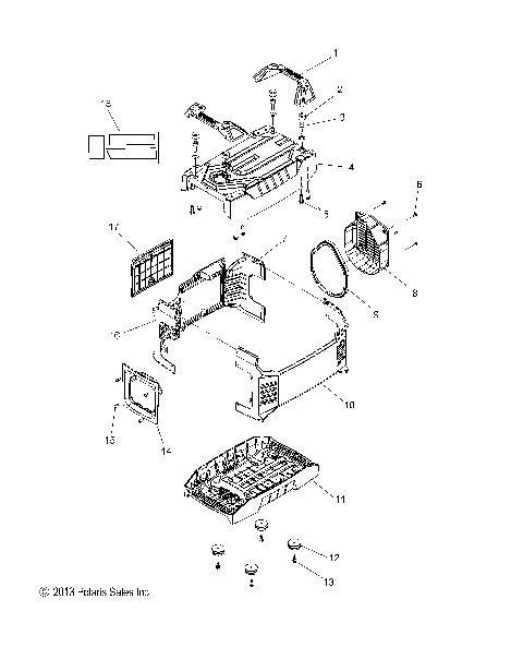 BODY, OUTER PANELS - P13GDGANA (49PWRBODY14P1)