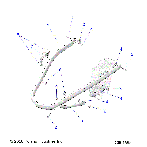 BODY, BUMPER, FRONT - S21TDV8RS/8RE ALL OPTIONS (C601596)
