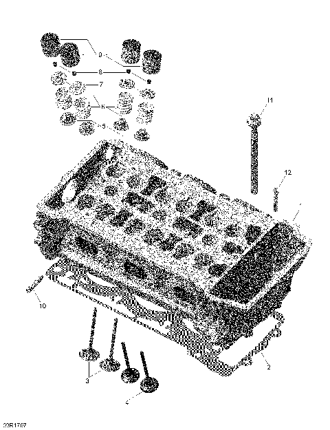 01- ROTAX - Cylinder Head