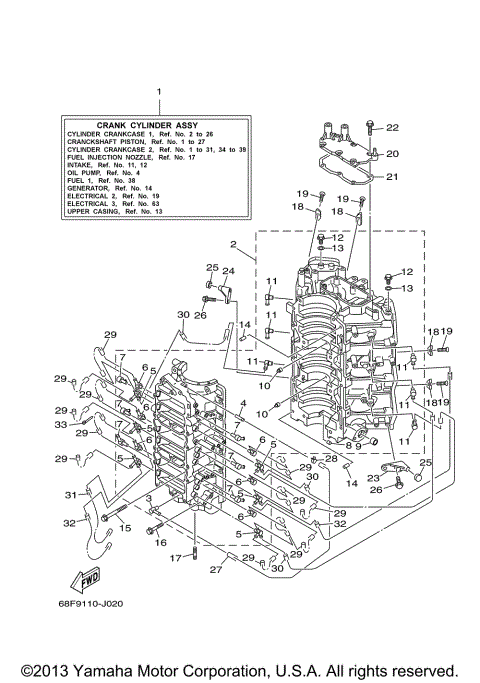 CYLINDER CRANKCASE 1