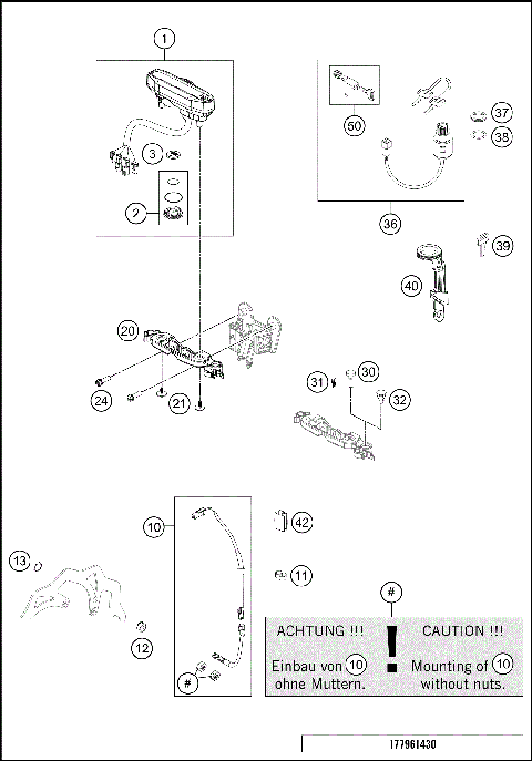 INSTRUMENTS / LOCK SYSTEM