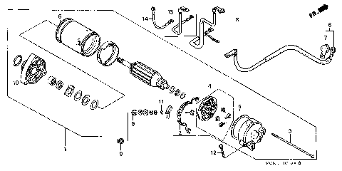 STARTING MOTOR