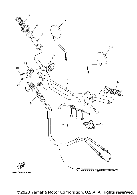 STEERING HANDLE & CABLE