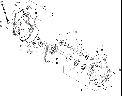CHAIN CASE ASSEMBLY [108084]