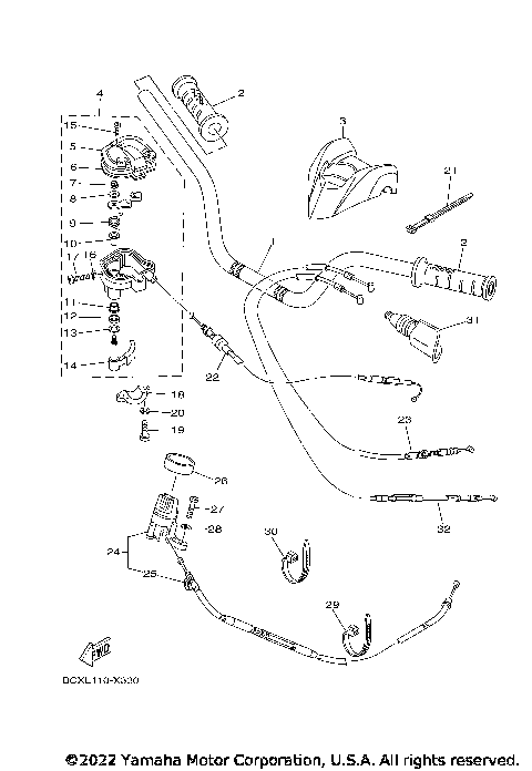 STEERING HANDLE & CABLE