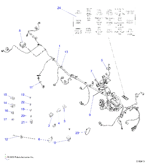 ELECTRICAL, HARNESS - A20SEA57F1/E57F1 [C102413]