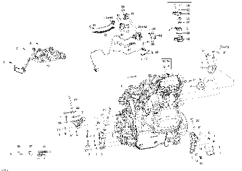 01- Engine And Engine Support - 1200 4-TEC