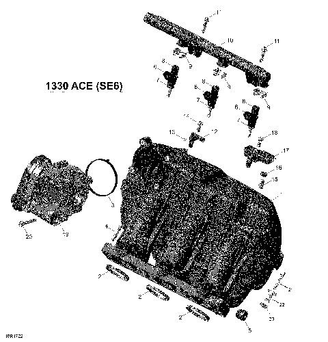 01- ROTAX - Air Intake Manifold and Throttle Body