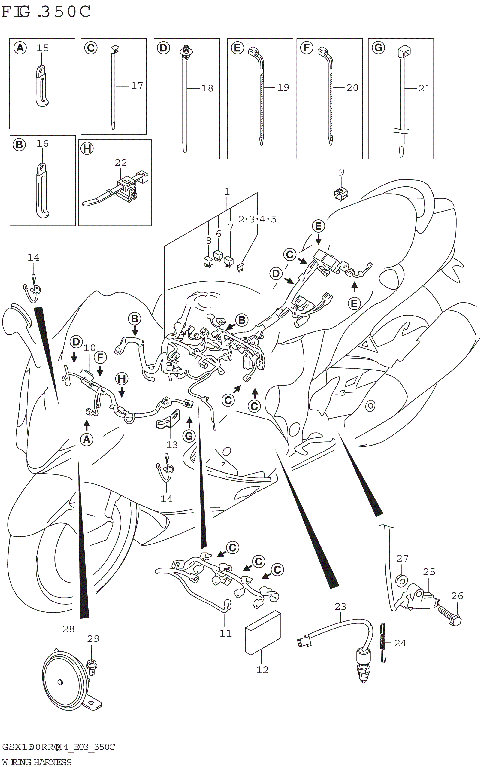 WIRING HARNESS (E03,E28)