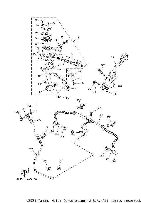 REAR MASTER CYLINDER