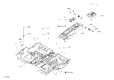 09- Cab Interior Maverick Sport MAX - Floor Section