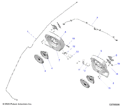 ELECTRICAL, AUDIO, REAR SPEAKER - G23GMK99A/99B (C0705608)