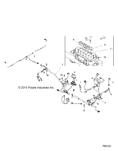 ELECTRICAL, HARNESS - R15RTE87FA (700151)