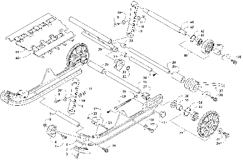REAR SUSPENSION ARM ASSEMBLY [109244]