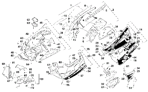 SKID PLATE AND SIDE PANEL ASSEMBLY [101518]