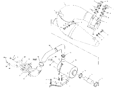EXHAUST SYSTEM - W014999D (4964886488B004)