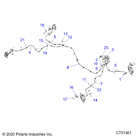 BRAKES, BRAKE LINES AND MASTER CYLINDER - R21RSB99AZ/BZ (C701361)