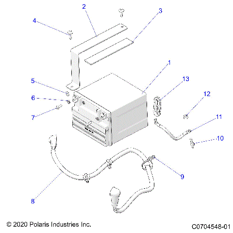 ELECTRICAL, BATTERY - Z23RGC2KAJ/BJ (C0704548-01)