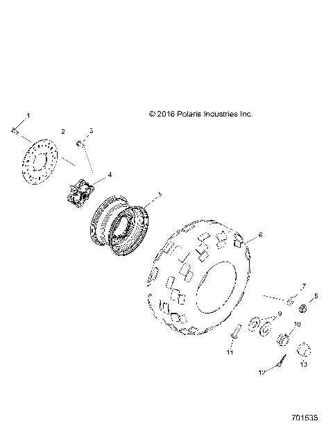 WHEELS, REAR - R18RMA50B4/B1 (701535)