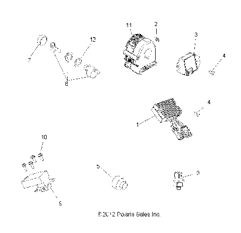 ELECTRICAL, SWITCHES and SENSORS and CONTROL MODULES - A13EA32AA (49ATVELECT13BOSS)