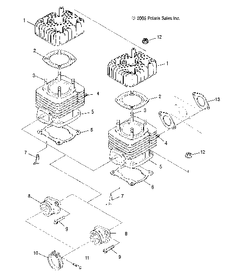 ENGINE, CYLINDER - S07NT3AS/AE (4997299729C06)