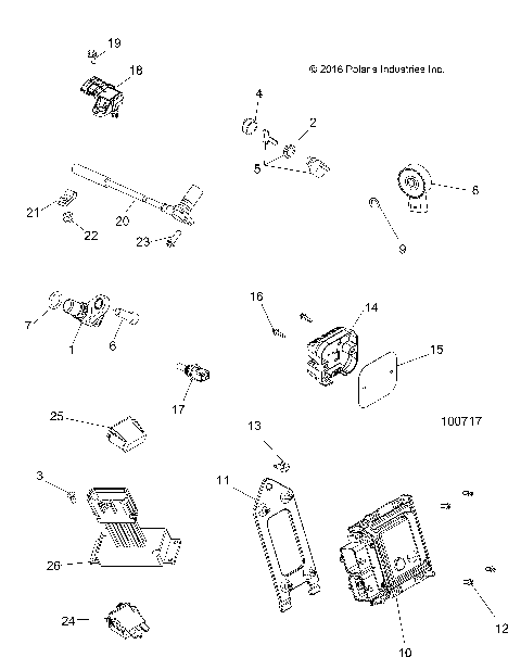 ELECTRICAL, SWITCHES, SENSORS and ECM - A17SWS57C1/C2/E1/E2 [100717]