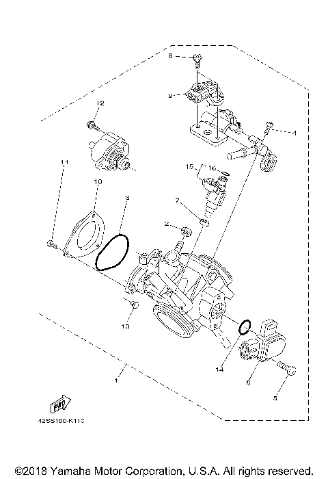 THROTTLE BODY ASSY 1