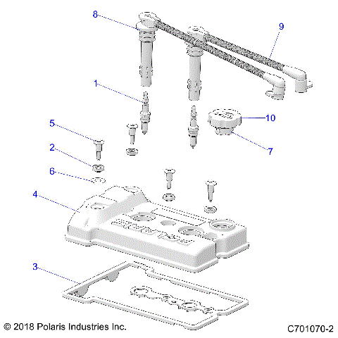 ENGINE, VALVE COVER - Z21N4E99NG (C701070-2)