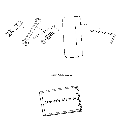 TOOL KIT - W045098CA/IA (4990459045C07)