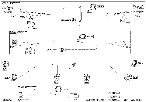 08- Electric - Front Wiring Harness - 710007442