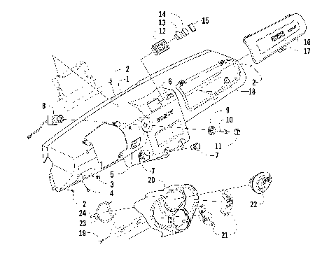 DASH ASSEMBLY [97460]
