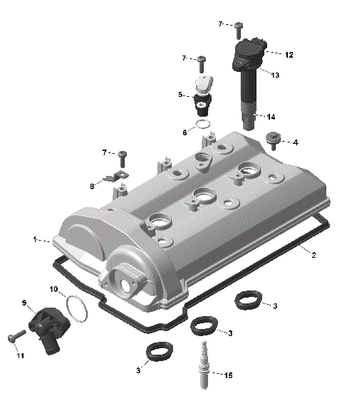 01- ROTAX - Valve Cover