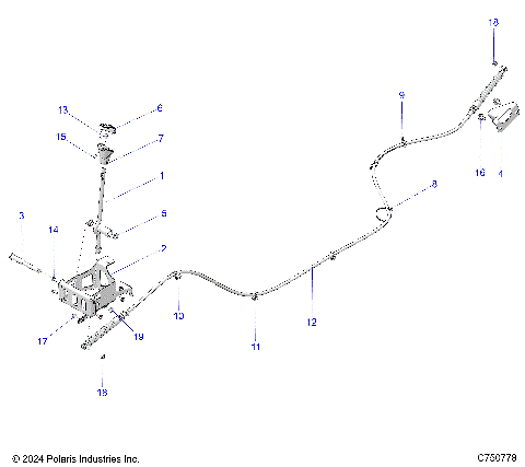 DRIVE TRAIN, GEAR SELECTOR - Z25X4B92AP/BP (C703079)