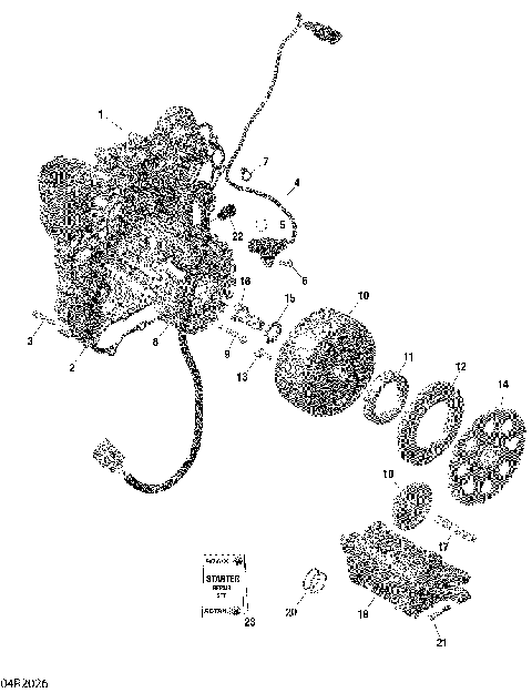 03- Magneto And Electric Starter