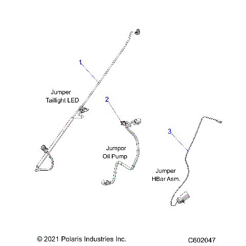 ELECTRICAL, JUMPER WIRES - S23TGG8MS/TGY8MS (C602047)