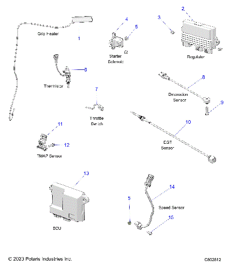 ELECTRICAL, COMPONENTS - S24TFM9BS/9BE (602541)