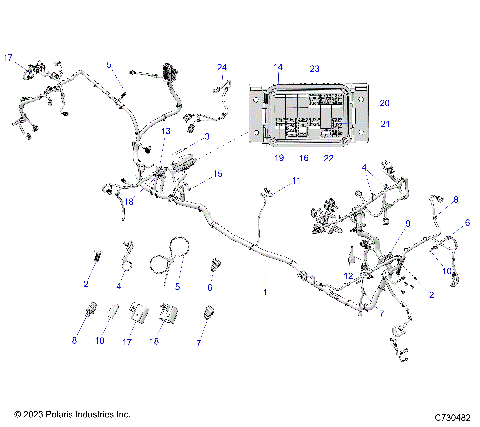 ELECTRICAL, WIRE HARNESS - (R23RSV99AC/RS299AC) (C730482)