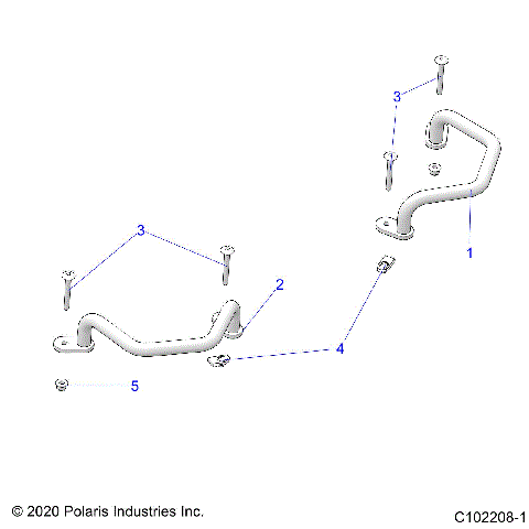 BODY, REAR HANDGRIP - A24SGS95CT/S95FT/ET (C102208-1)
