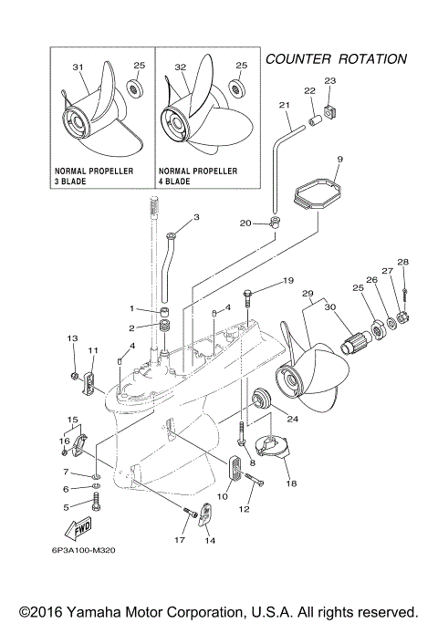 LOWER CASING DRIVE 4
