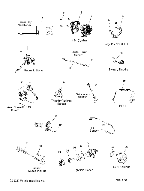ELECTRICAL, SWITCHES, SENSORS and COMPONENTS - S21DDL6PS ALL OPTIONS (601679)