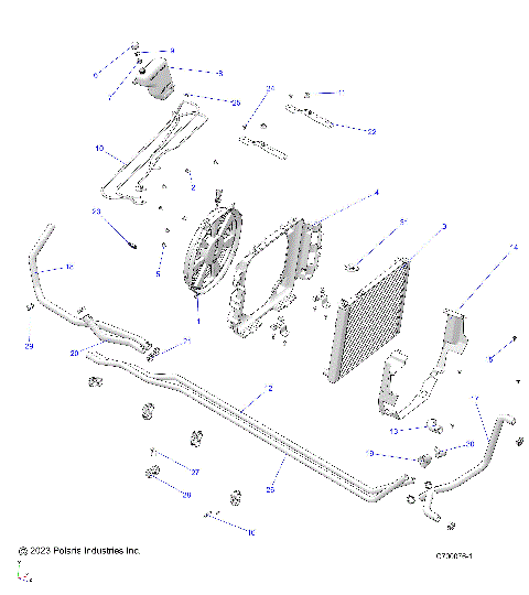 ENGINE, COOLING SYSTEM - R25RSY99AF/BF/AK/BK/AS/BS/AL/BL/AP/BP/A9/B9 (C700076-1)