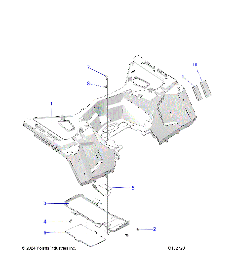 BODY, REAR CAB - A26SLZ95AF (C102728)