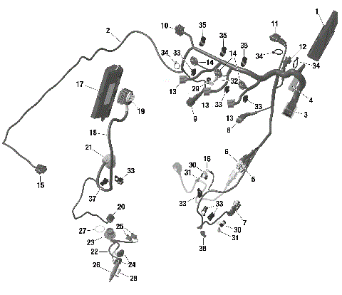 01- ROTAX - Engine Harness And Electronic Module