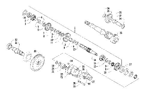 SECONDARY TRANSMISSION ASSEMBLY [88725]